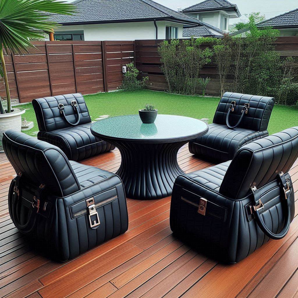 5. Innovative Designs: The Latest in Handbag Patio Sets Technology