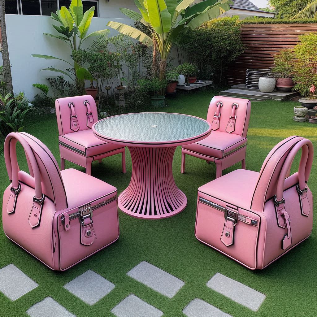 7. From Function to Fashion: The Evolution of Handbag Patio Sets