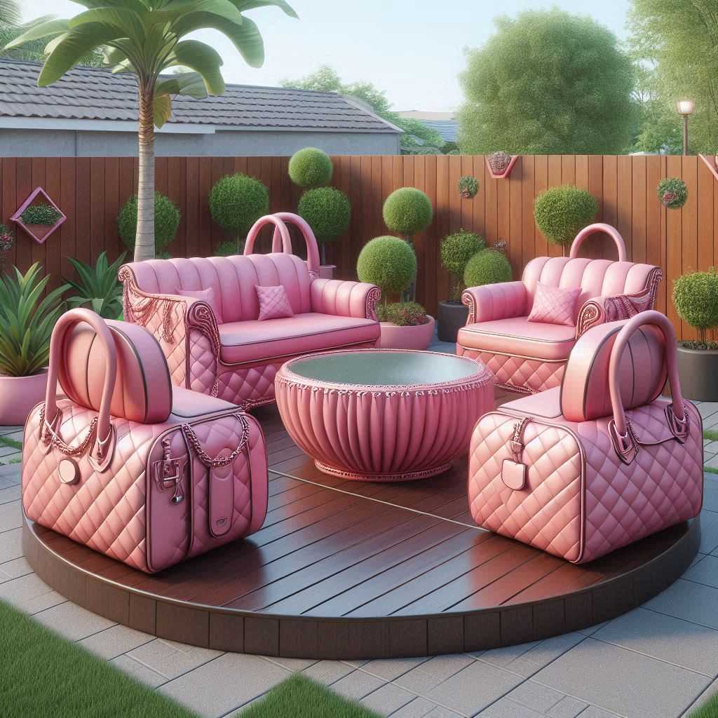 3. Creating a Stylish Outdoor Oasis: How Handbag Patio Sets Elevate Your Space