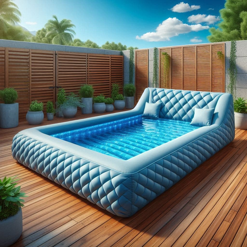 What is an Inflatable Bed Pool?