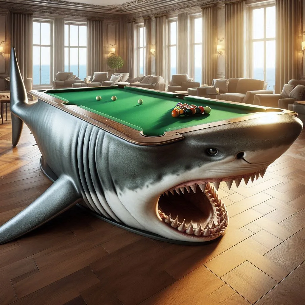 Finding the Perfect Shark Shaped Pool Table: Matching Your Style and Needs