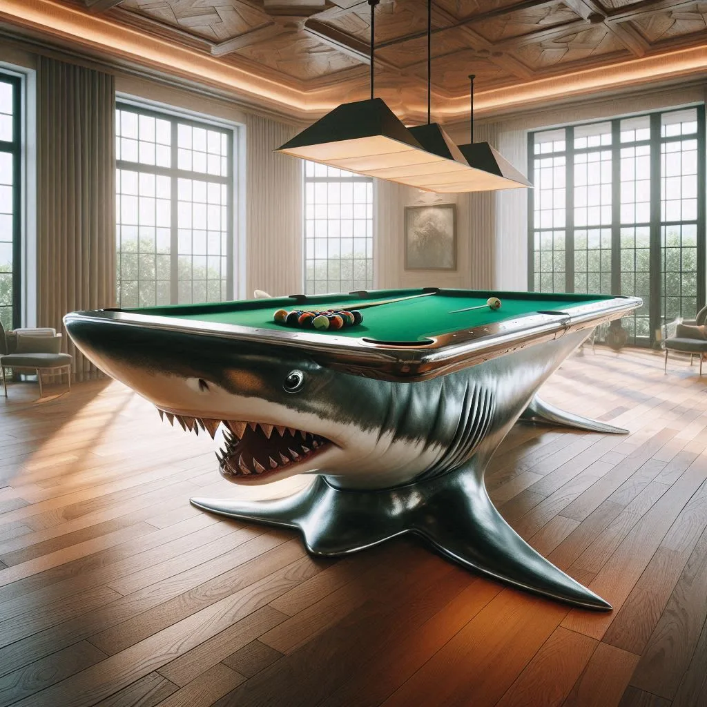 The Ultimate Guide to Choosing the Right Shark Shaped Pool Table