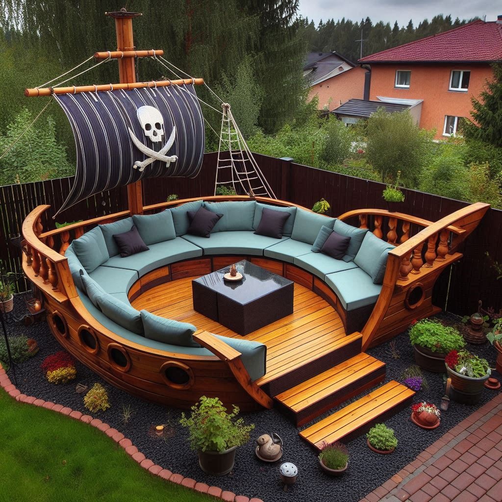 Benefits of Pirate Ship Patio Sofas