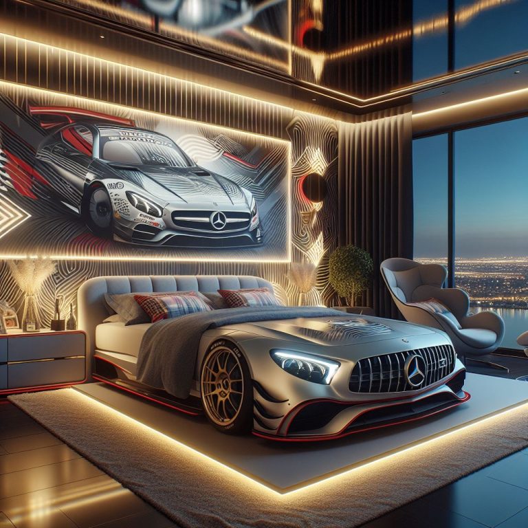 Sleeping In Style: Transform Your Bedroom With A Mercedes-inspired Bed