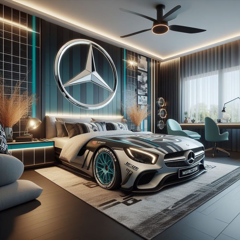 Sleeping In Style: Transform Your Bedroom With A Mercedes-inspired Bed