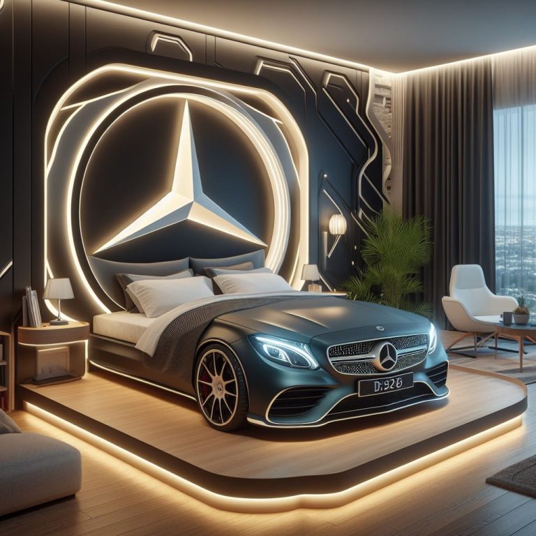 Sleeping In Style: Transform Your Bedroom With A Mercedes-inspired Bed