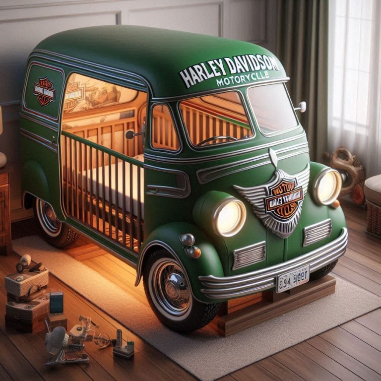 Harley Davidson Inspired Baby Crib A Unique Blend of Style and