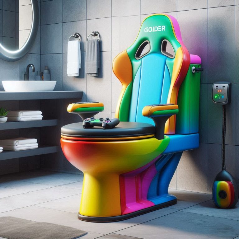 Exploring the Innovative Concept of Gaming Chair-Shaped Toilets