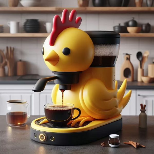 Where to Buy Chicken Shaped Coffee Makers