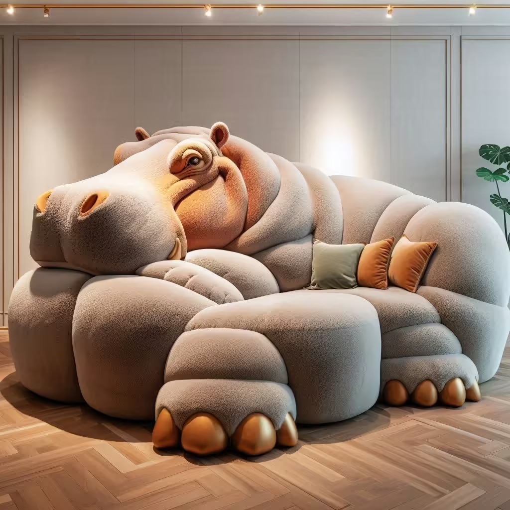 What Are Giant Animal Sofas?