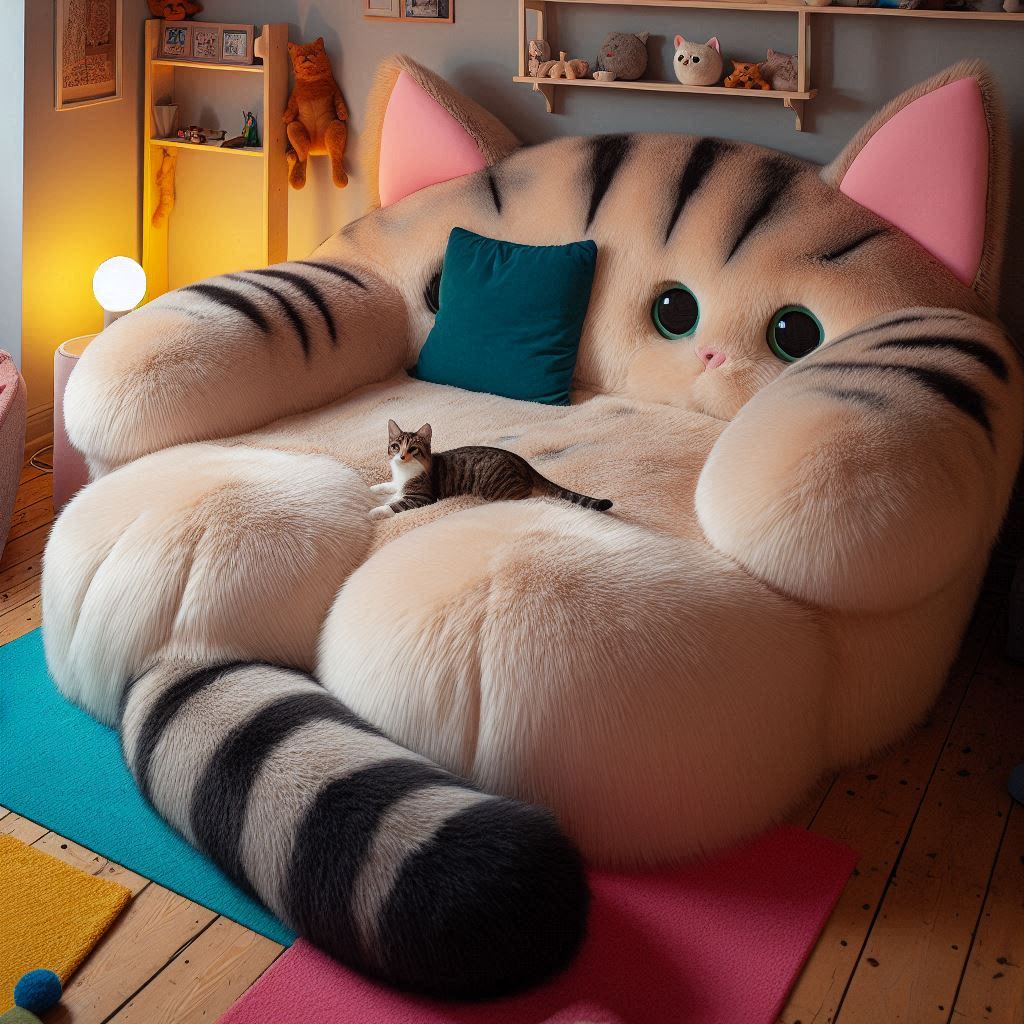 The Allure of Giant Cat Loungers