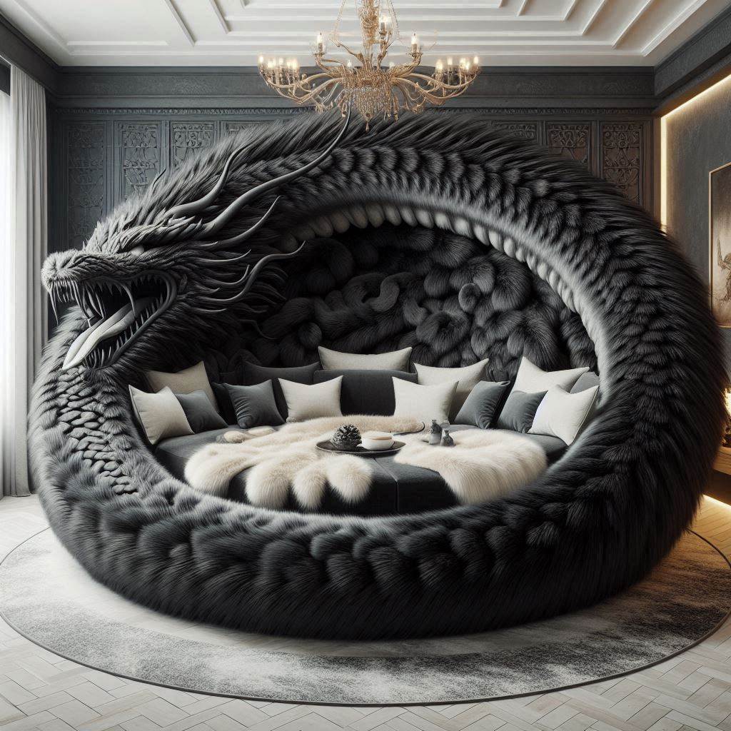 Giant Dragon Lounger: The Ultimate Blend of Comfort and Fantasy