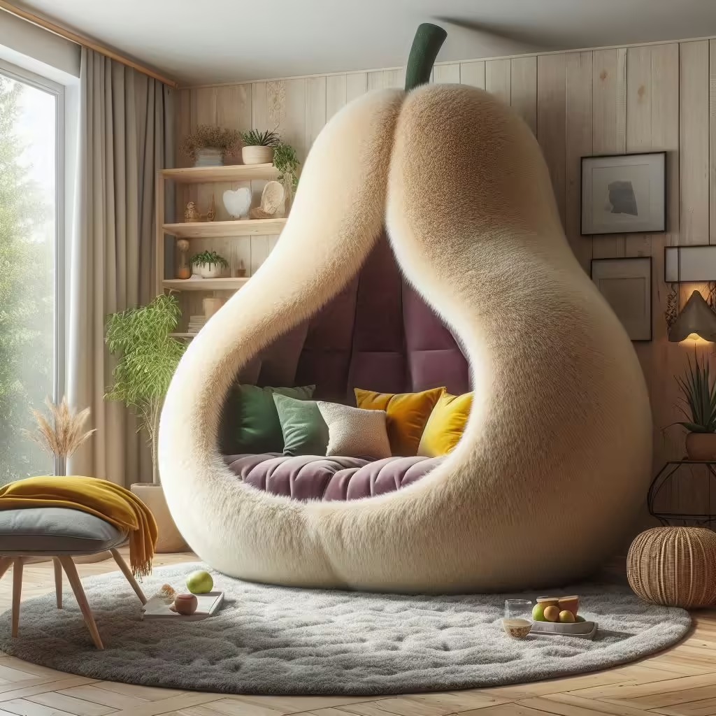 Incorporating Giant Fruit-Shaped Loungers into Your Decor