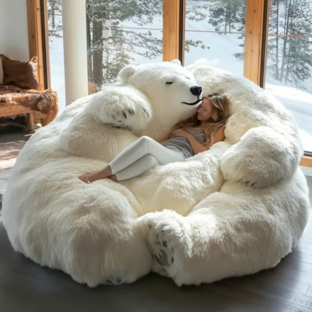 How to Incorporate Polar Bear Loungers Into Your Space