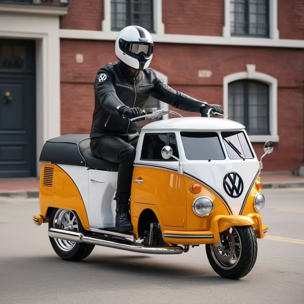 Volkswagen-Shaped Motorbikes: Combining Classic Design with Modern Mobility