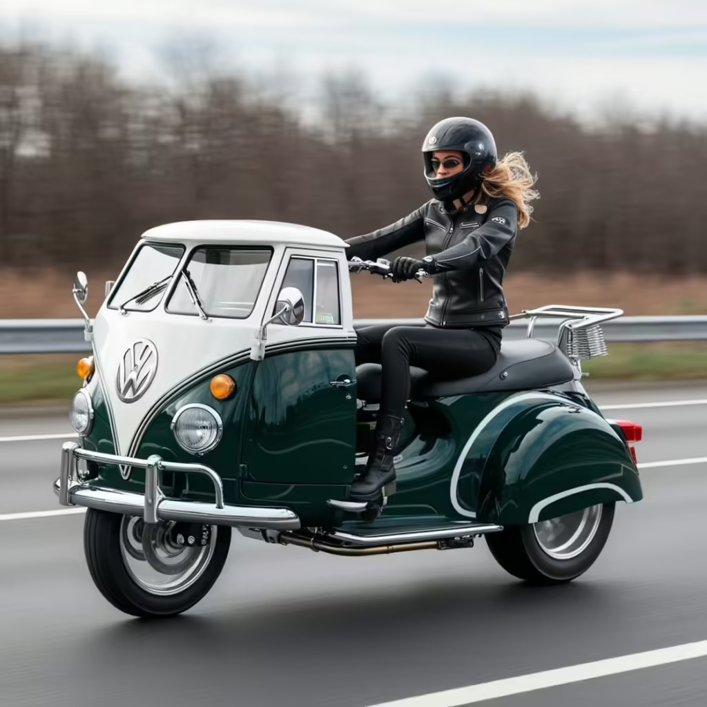 Key Features of Volkswagen-Shaped Motorbikes