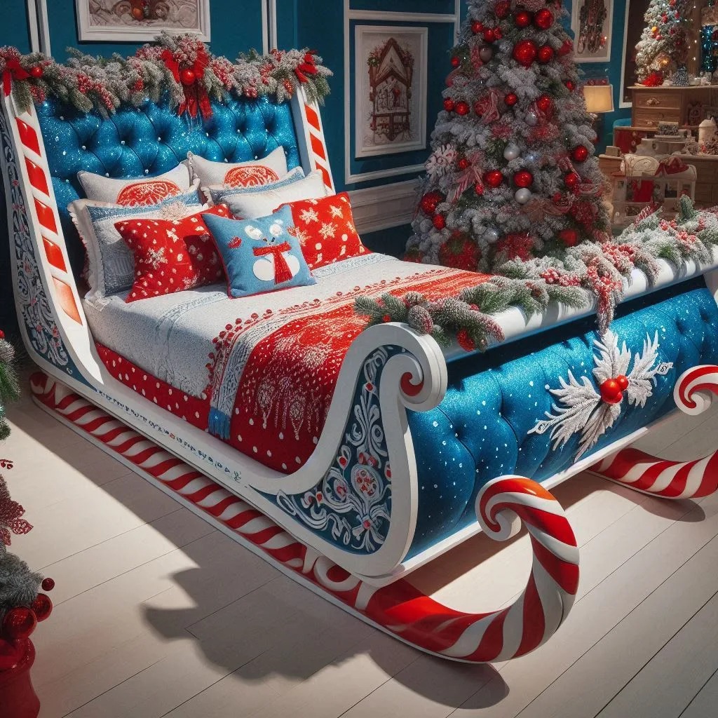 Customizing Your Christmas Sleigh Bed