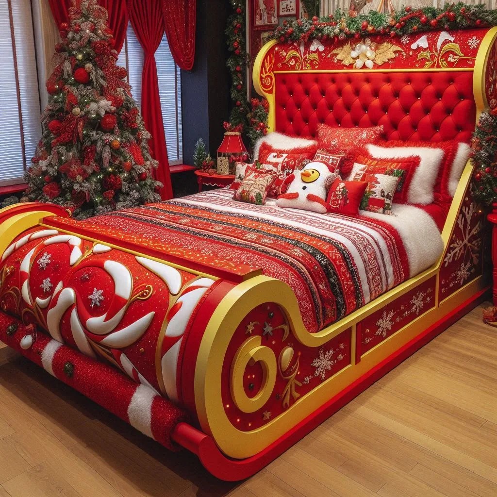 What is a Christmas Sleigh Bed?