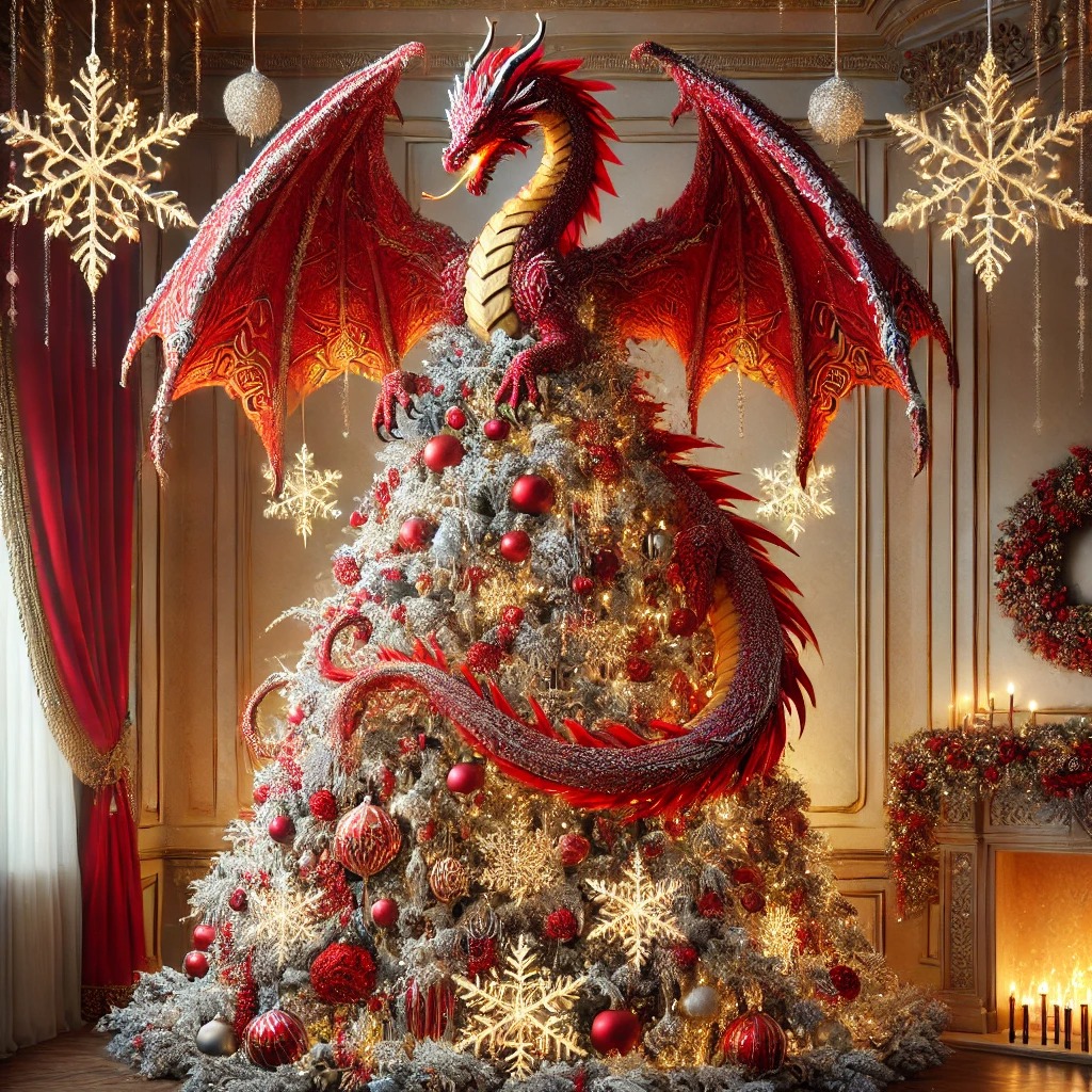 Ignite Your Holiday Spirit with a Dragon Christmas Tree: The Epitome of Unique Festive Décor