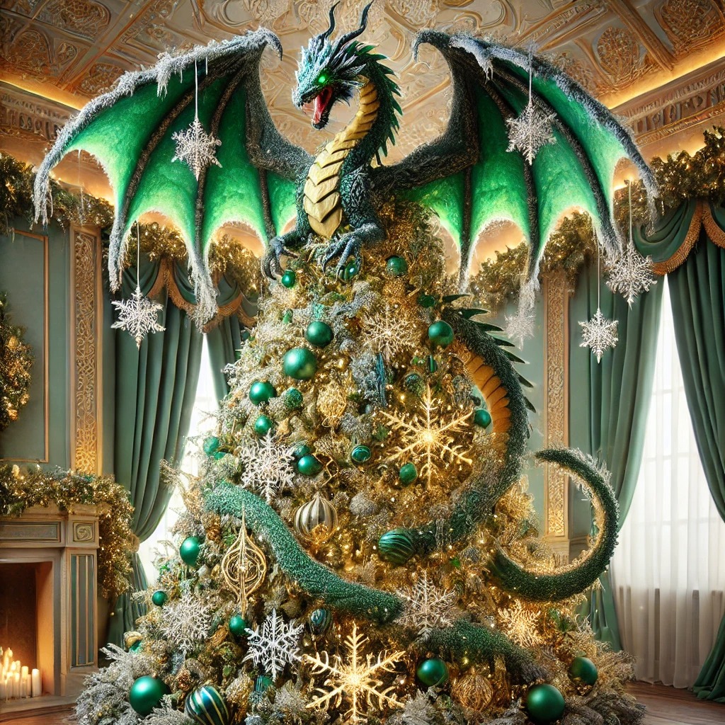 Where to Find Dragon Christmas Trees and Décor