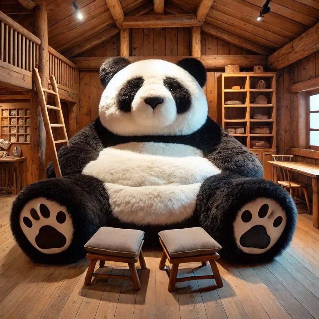 Why Choose Giant Bear-Shaped Loungers?