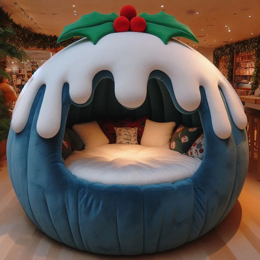 Why Choose a Giant Christmas Pudding Lounger?