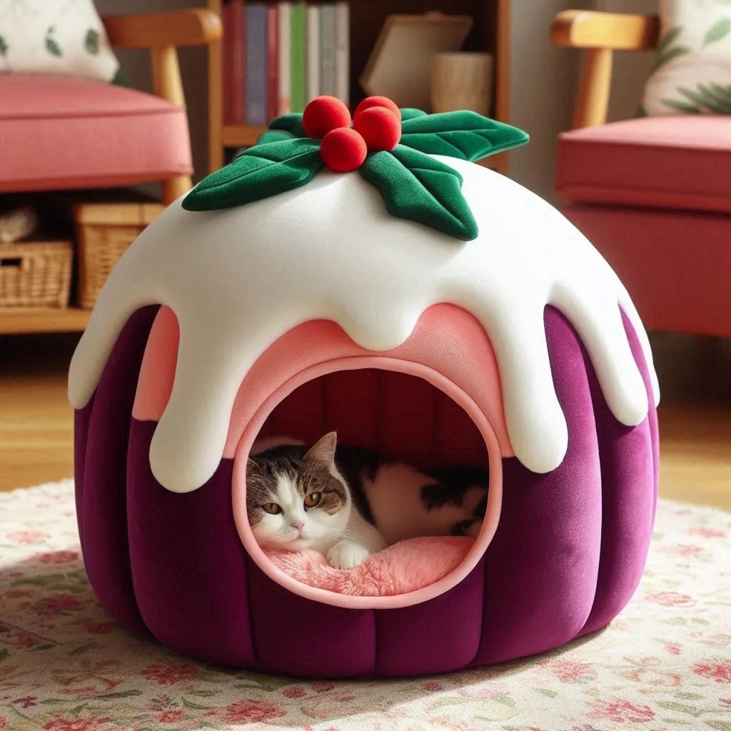 Caring for Your Giant Christmas Pudding Pet Bed