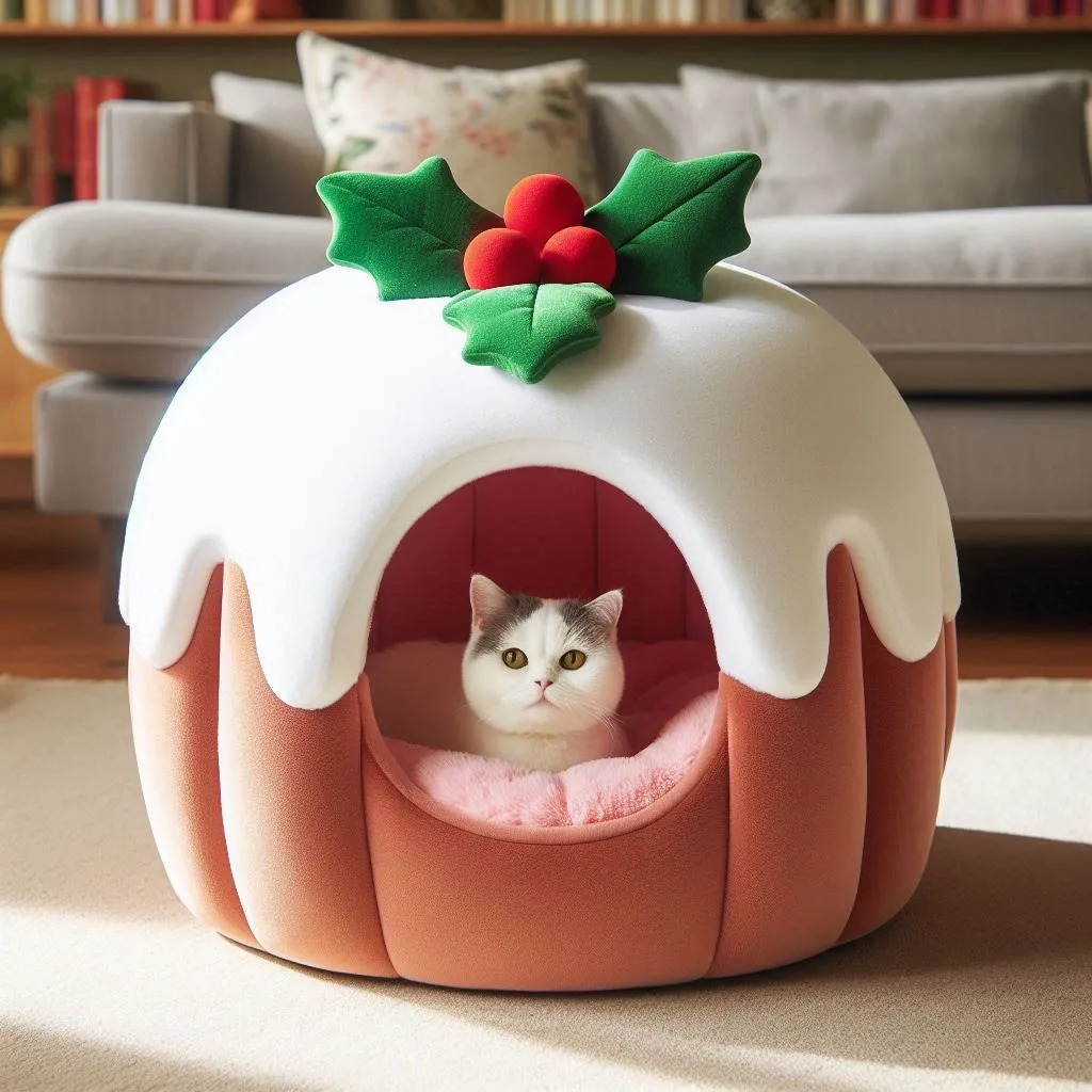 Why Your Pet Will Adore the Giant Christmas Pudding Pet Bed