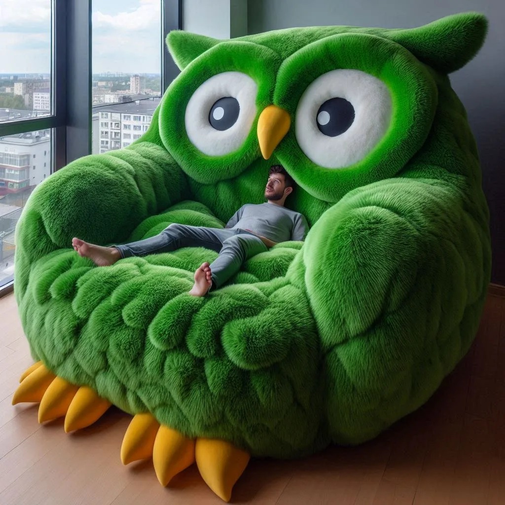 The Unique Appeal of Owl-Shaped Loungers