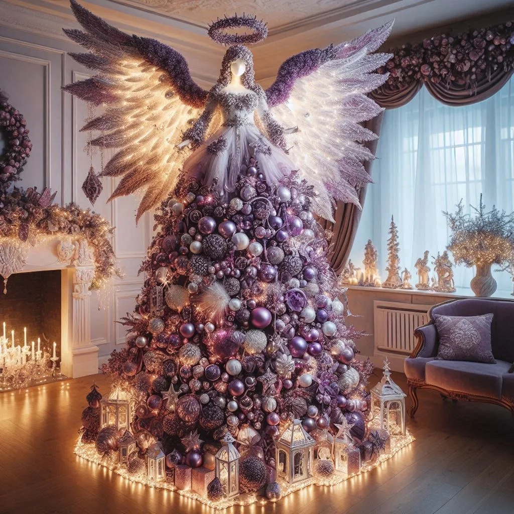 Creative Ways to Style Your Angel-Shaped Christmas Tree