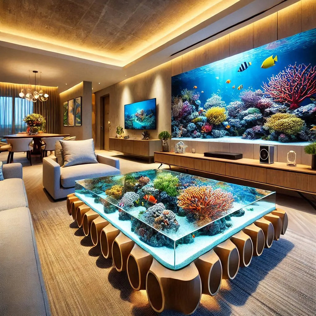 Benefits of an Aquarium Coffee Table