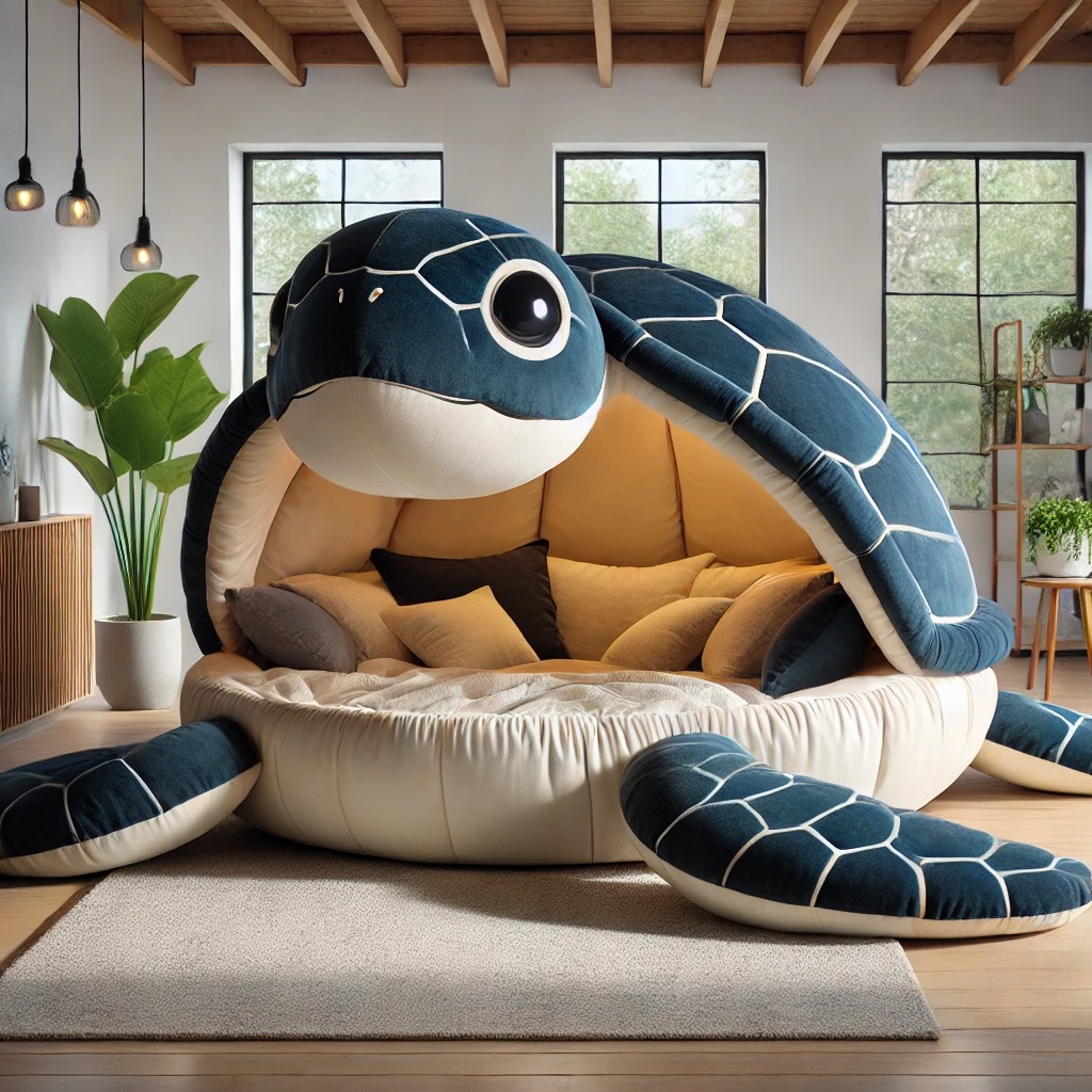 Incorporating the Giant Turtle Lounger into Your Space