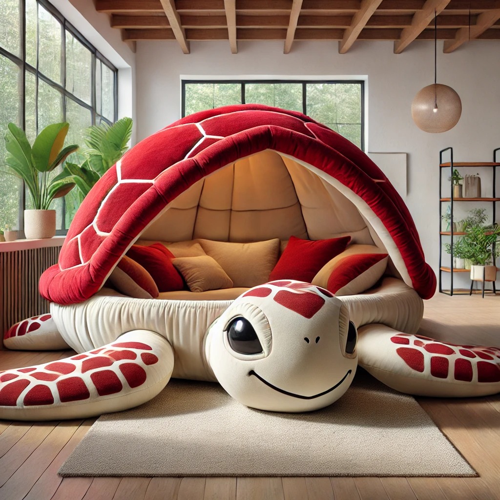 Giant Turtle Lounger: A Unique Fusion of Comfort and Creativity