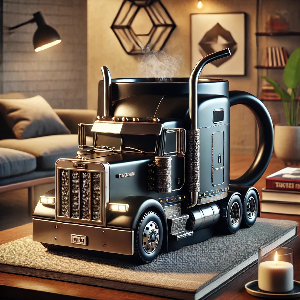 The Appeal: Who Loves the Semi Truck Coffee Mug?