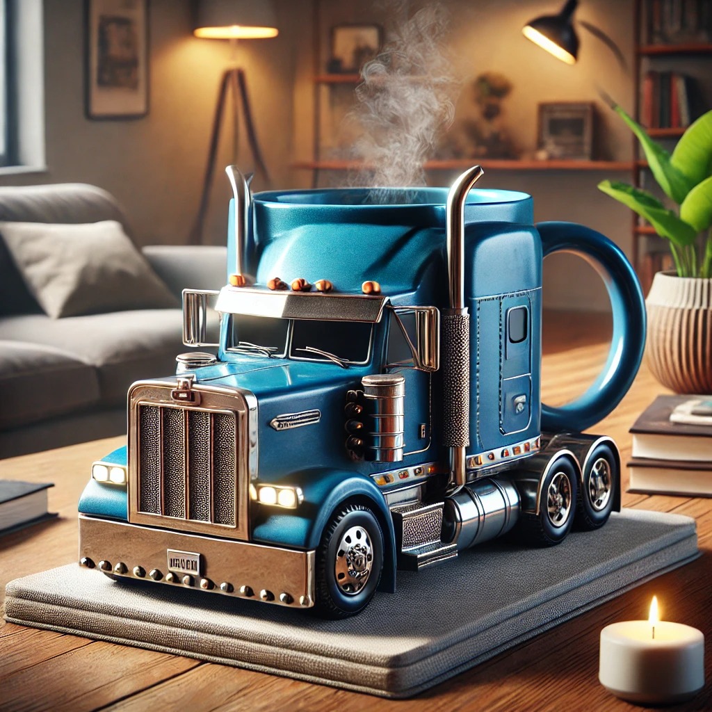 Caring for Your Semi Truck Coffee Mug