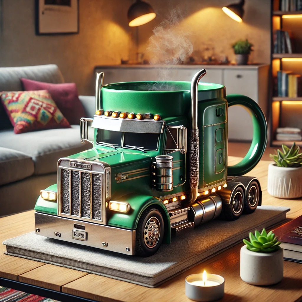 Semi Truck Coffee Mug: A Unique Blend of Functionality and Style