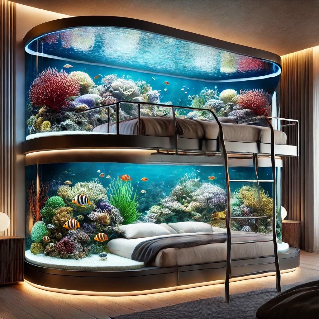 Benefits of the Aquarium Bunk Bed