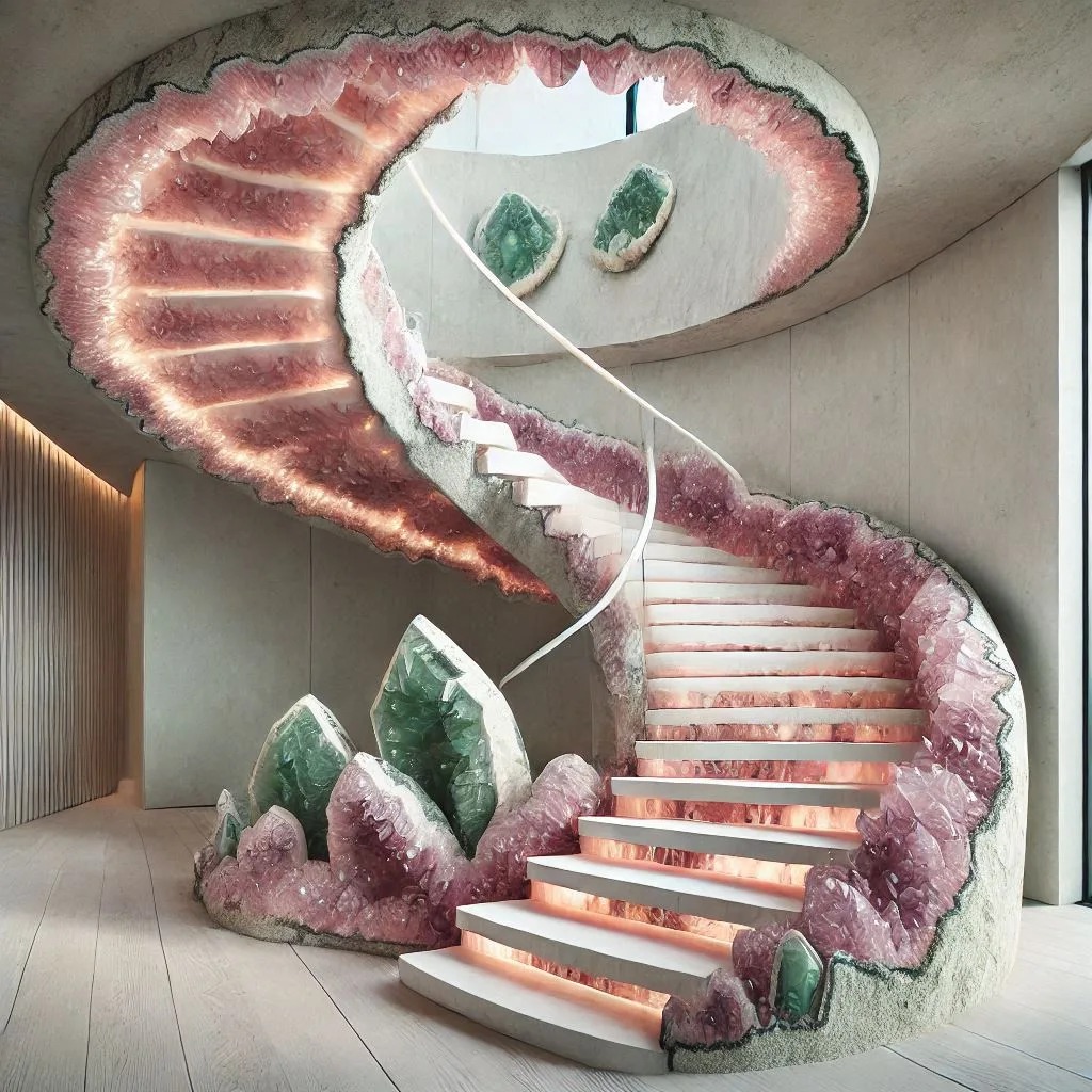 Why Choose an Amethyst Geode Staircase?