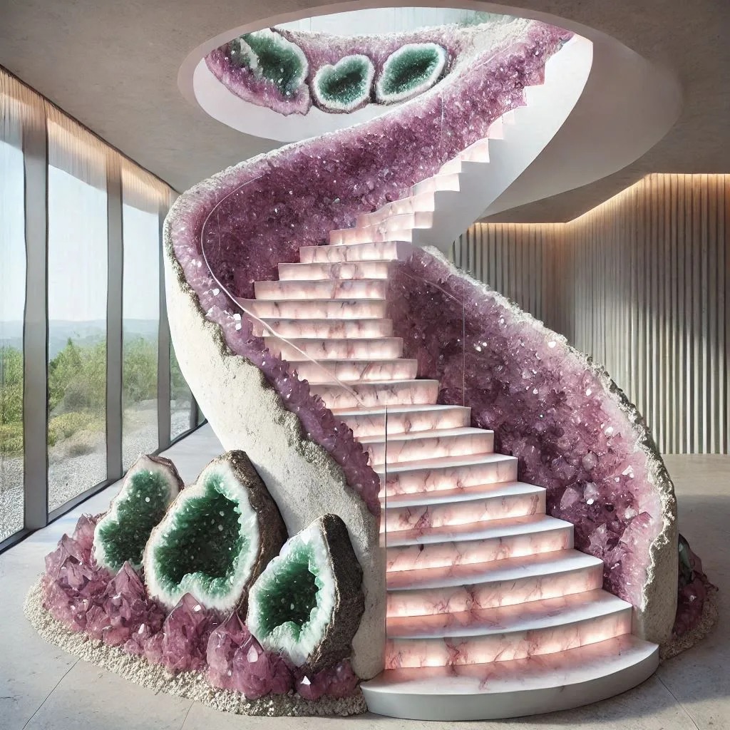 Applications of the Amethyst Geode Staircase