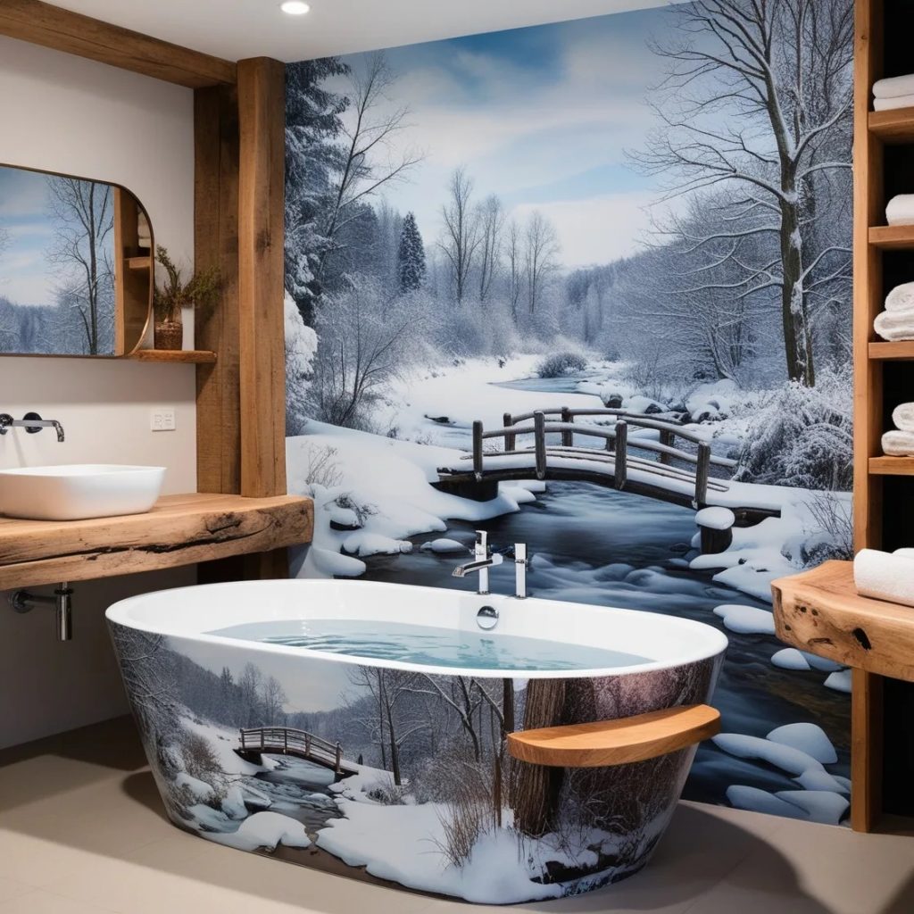 Incorporating the Arctic-Themed Bathtub into Your Home