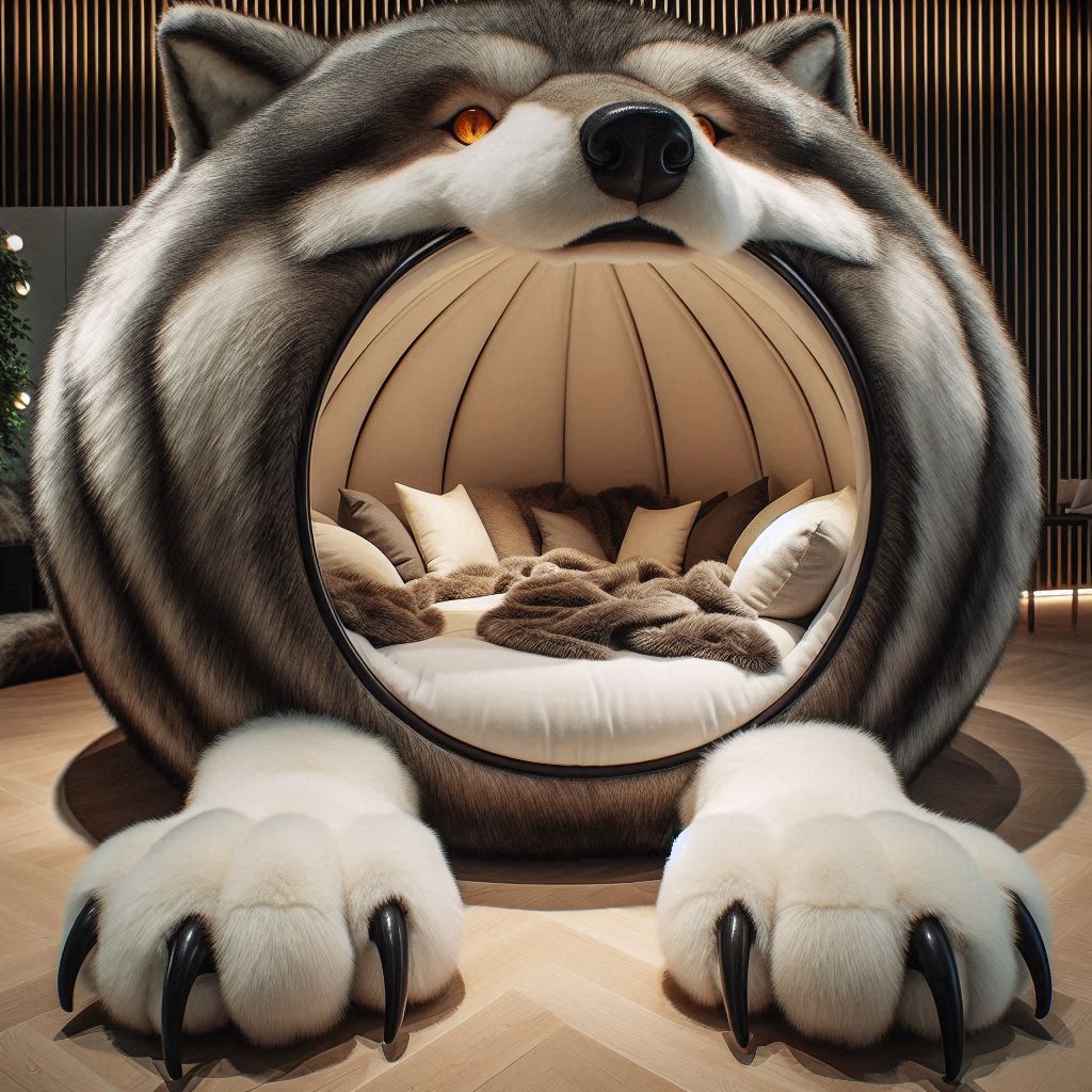 Why Choose a Giant Wolf Lounging Pod?