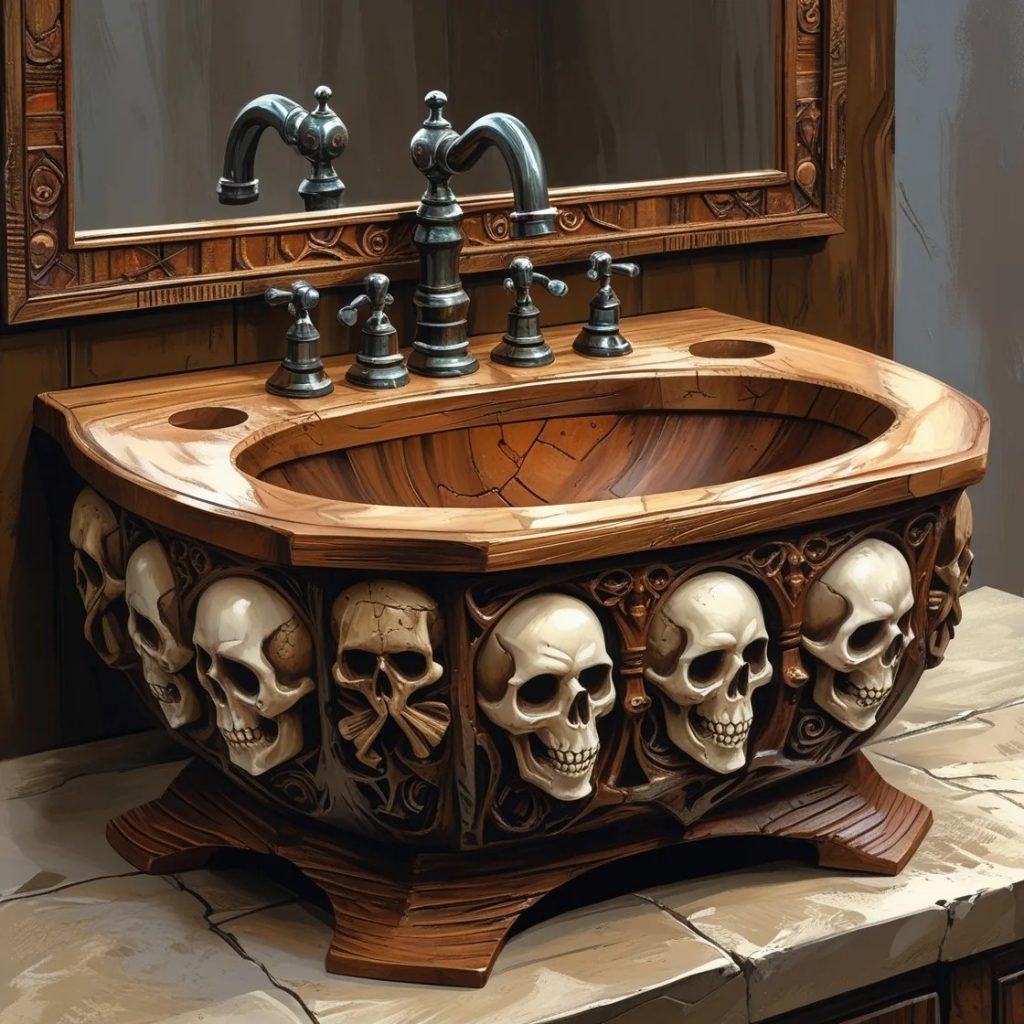 Design Variations of Skull Sinks