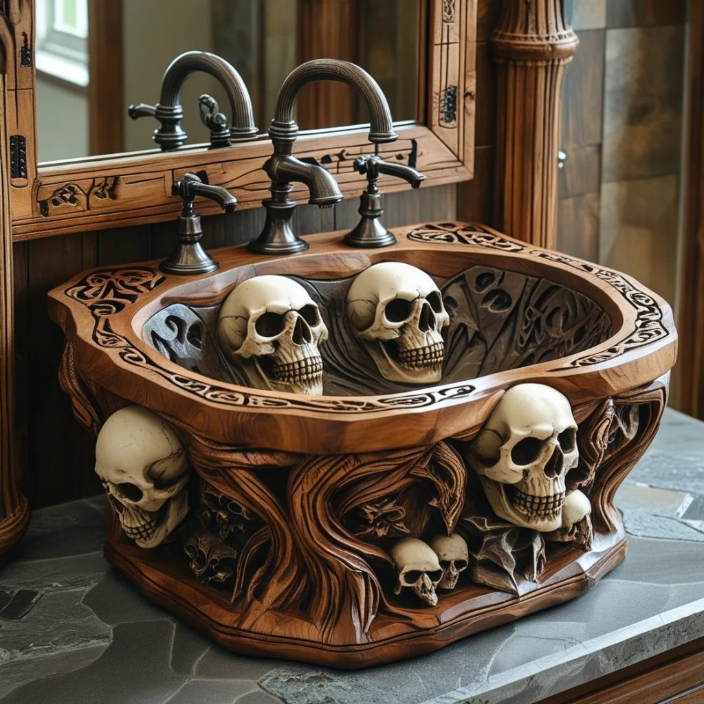 Skull Sink: A Bold Statement in Home Design