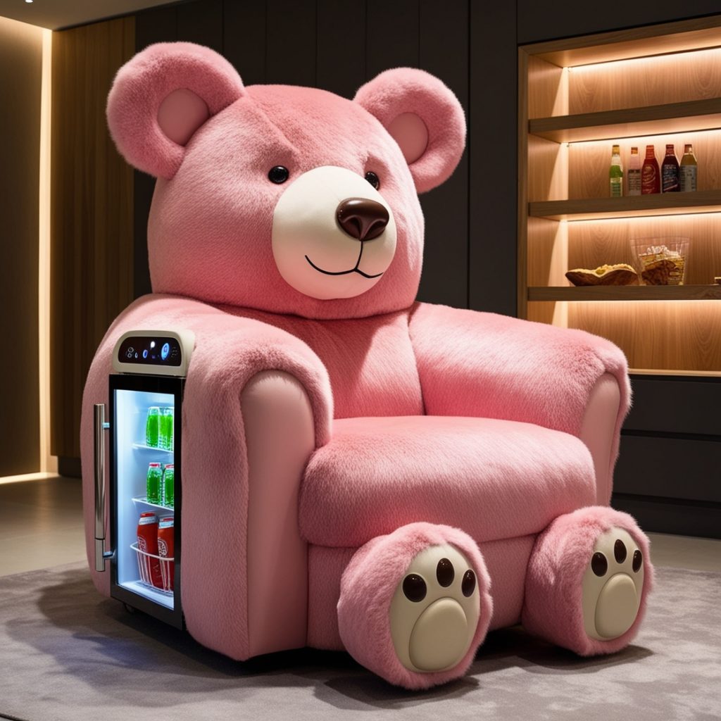 The Unique Appeal of Animal Recliners with Mini Fridges