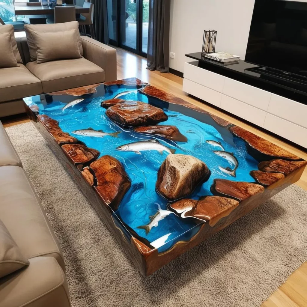 Active Scene Coffee Tables: The Future of Interactive Furniture