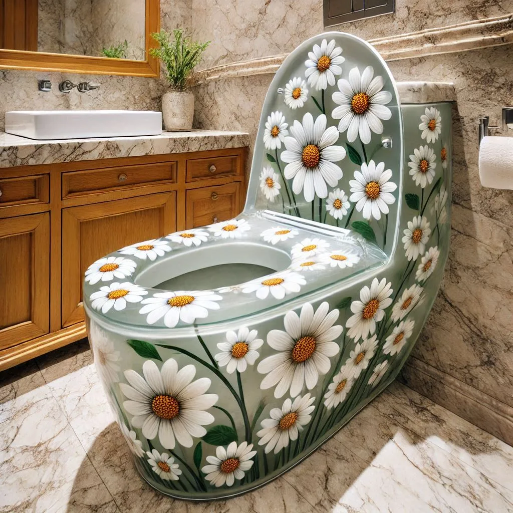 The Uniqueness of Flower-Themed Toilets