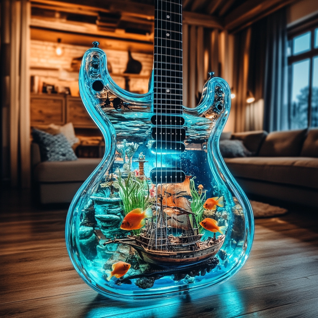 Guitar Aquarium: A Harmonious Blend of Music and Marine Life