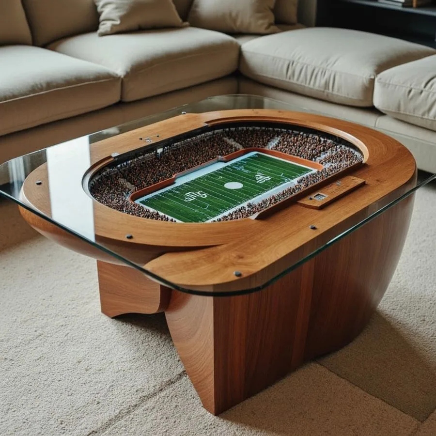 1. The Concept Behind Stadium Coffee Tables