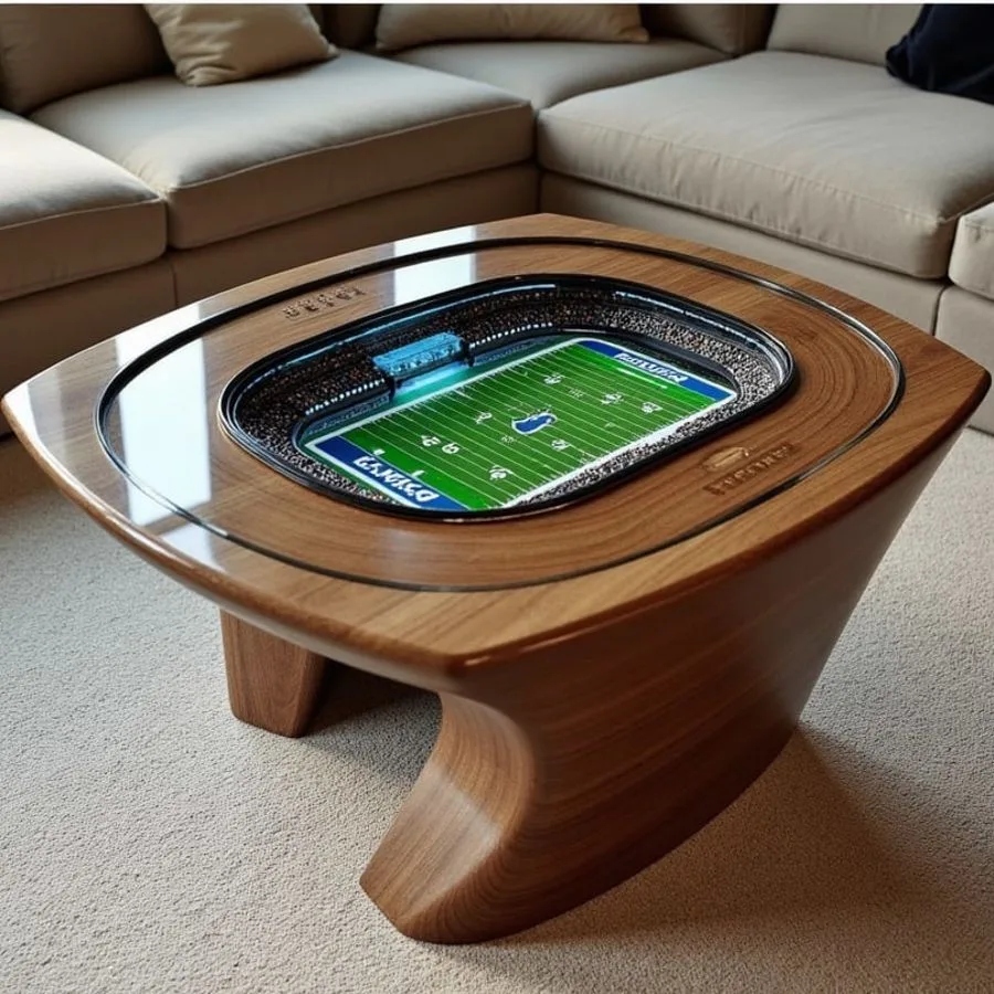 3. How Stadium Coffee Tables Enhance Your Home Décor