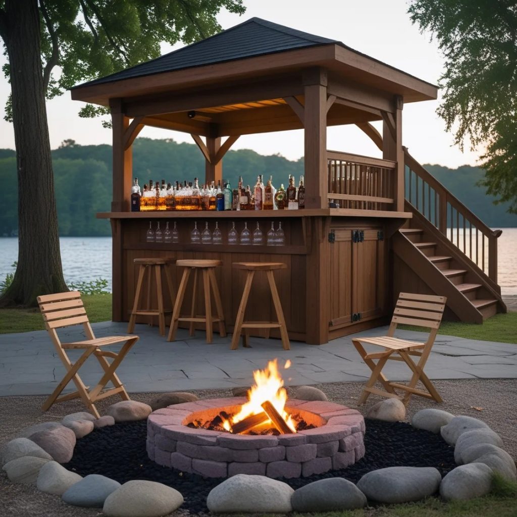 3. Must-Have Features for the Ultimate Wooden Backyard Bar